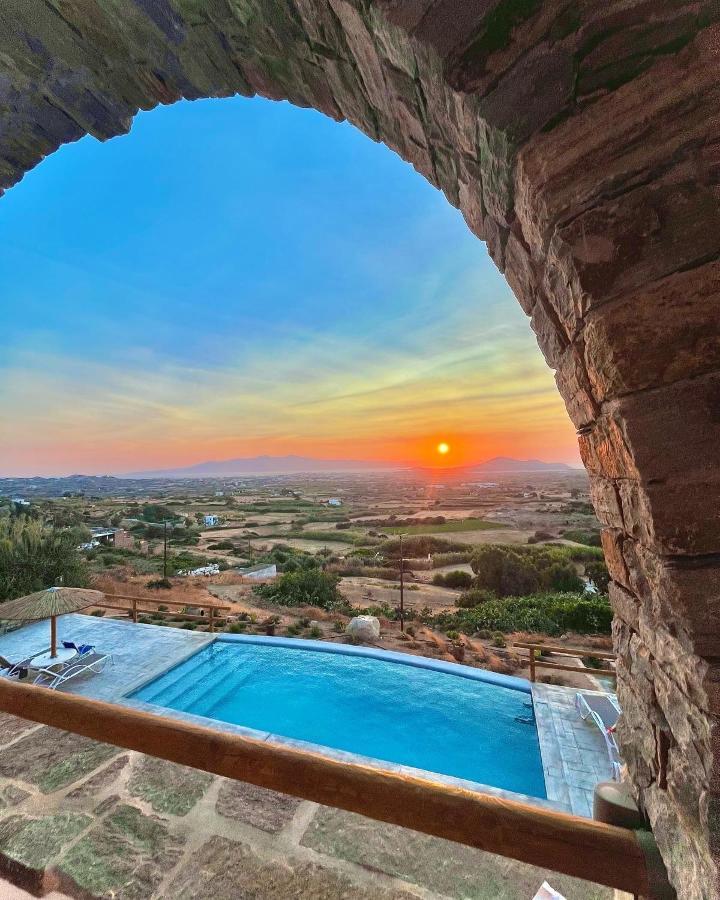 Villa Papa Glinado Naxos Bagian luar foto