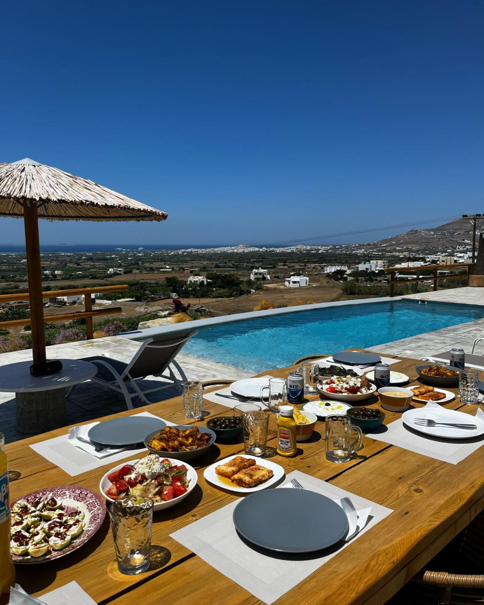 Villa Papa Glinado Naxos Bagian luar foto