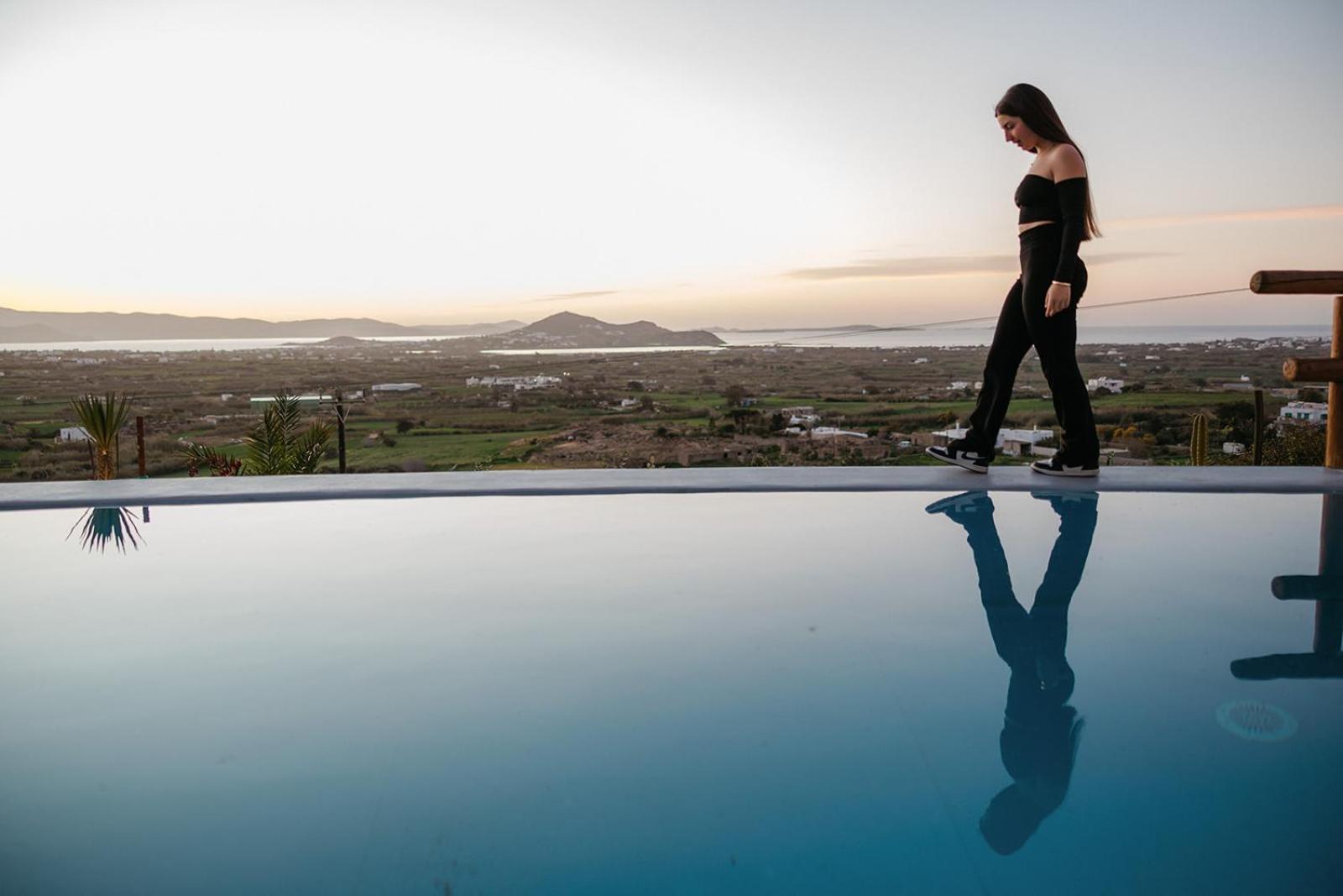Villa Papa Glinado Naxos Bagian luar foto