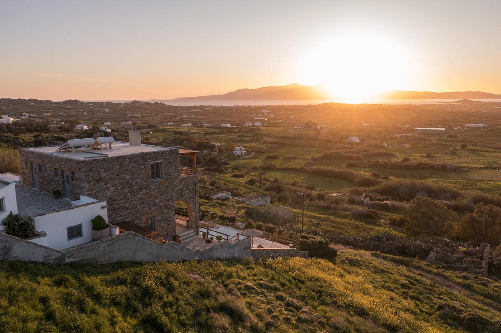 Villa Papa Glinado Naxos Bagian luar foto