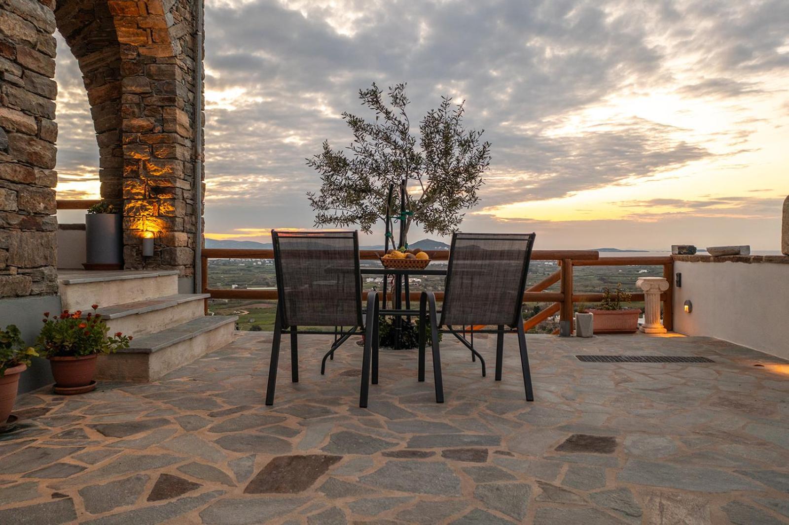 Villa Papa Glinado Naxos Bagian luar foto